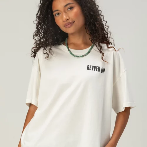 Revved Up Womens Boxy Tee