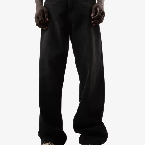 Extreme Fade Black Super Baggy Jeans